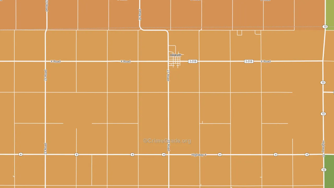 68947, NE Map of Theft Rates
