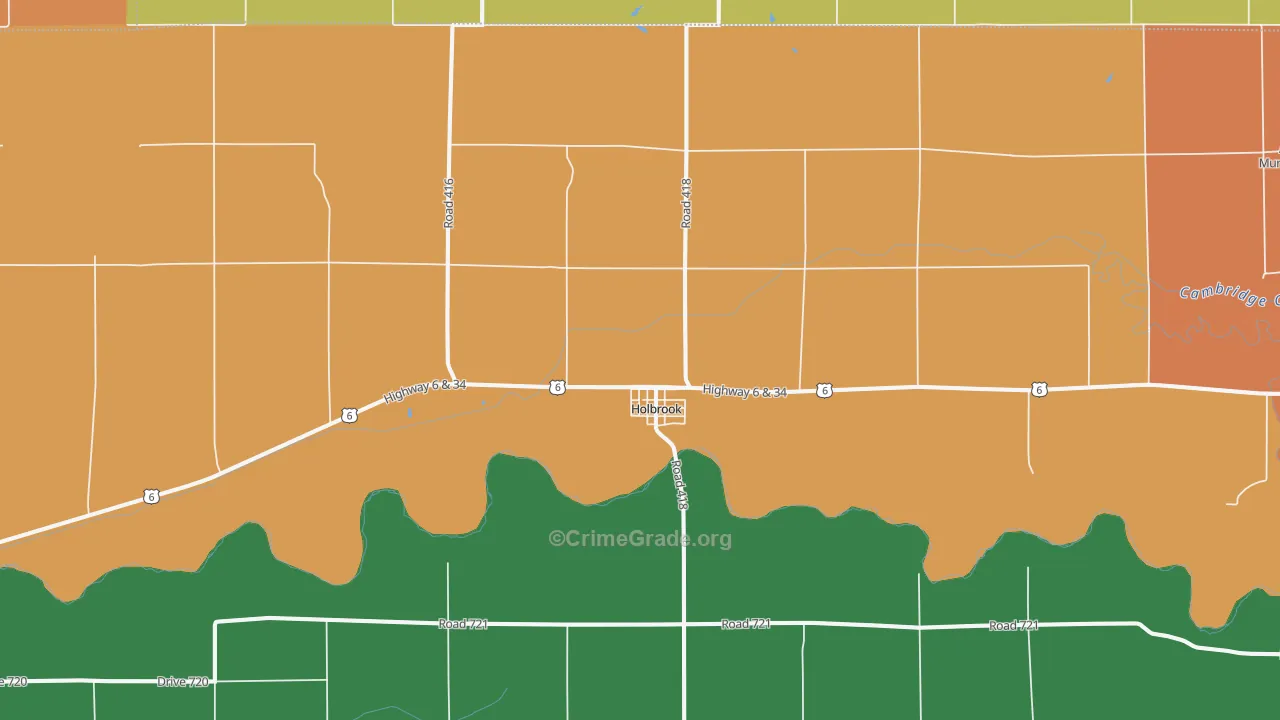68948, NE Map of Theft Rates