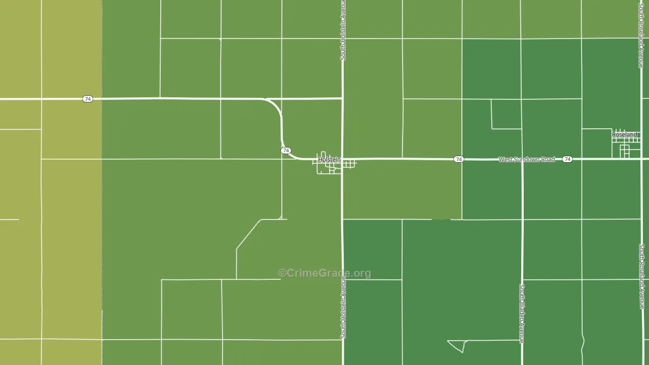 68950, NE Map of Theft Rates