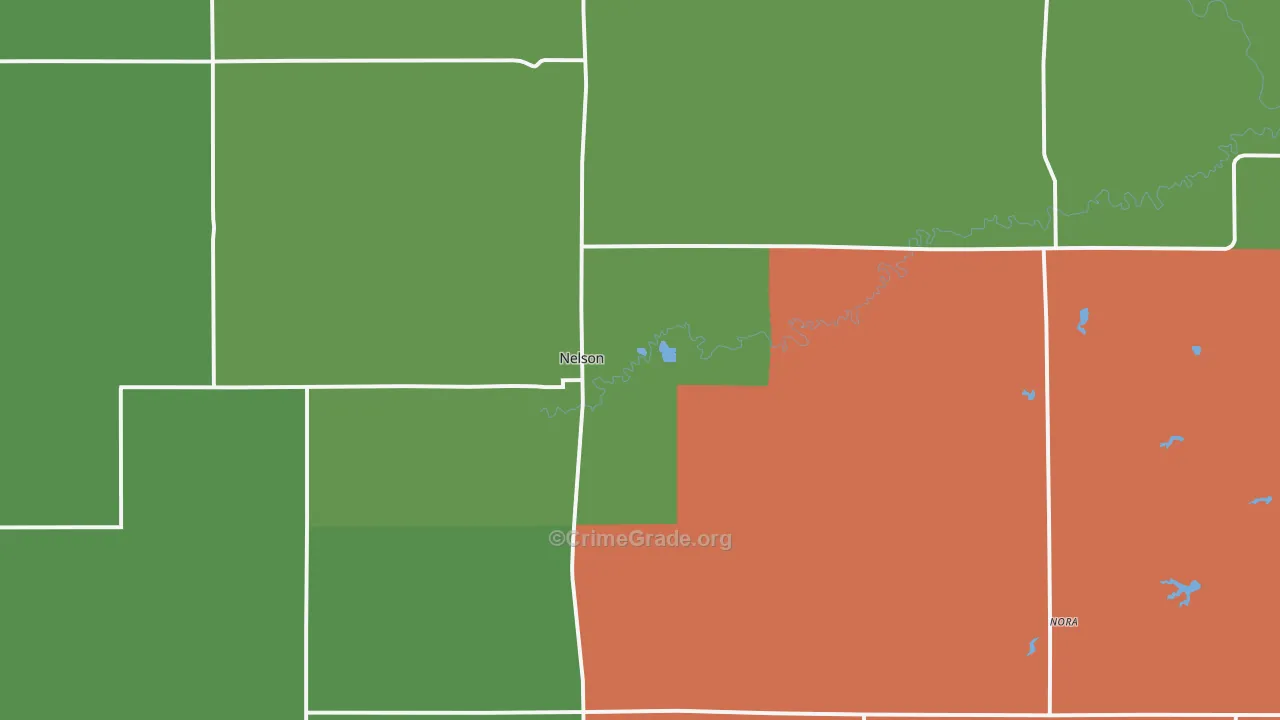 68961, NE Map of Theft Rates
