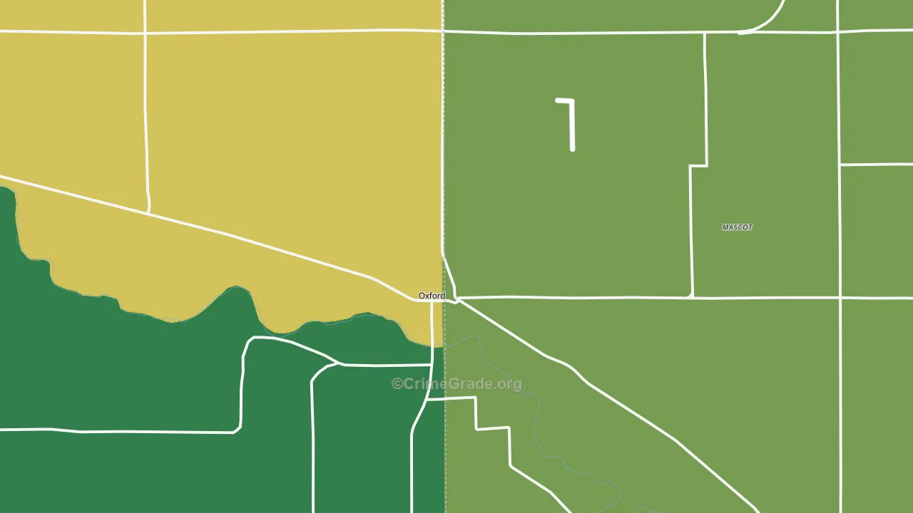 68967, NE Map of Theft Rates