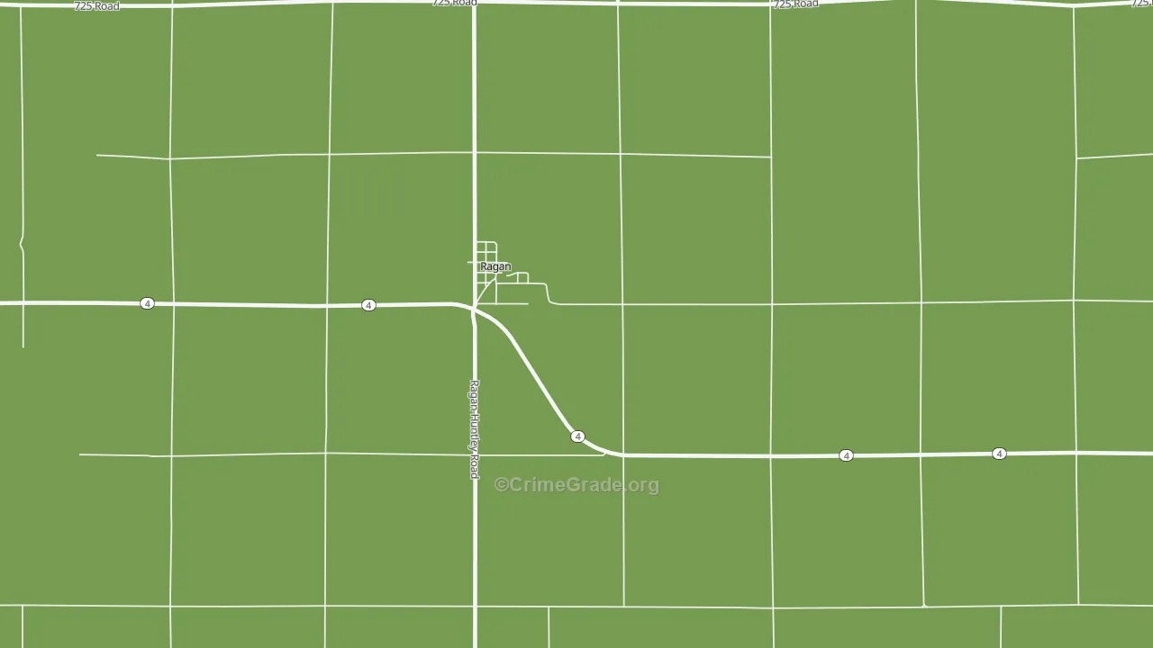 68969, NE Map of Theft Rates
