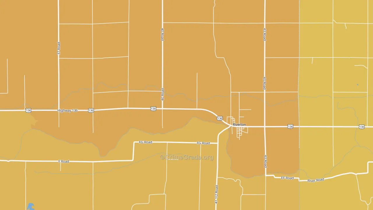 68972, NE Map of Theft Rates