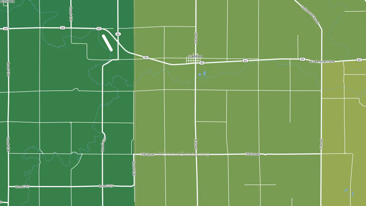 68977, NE Map of Theft Rates