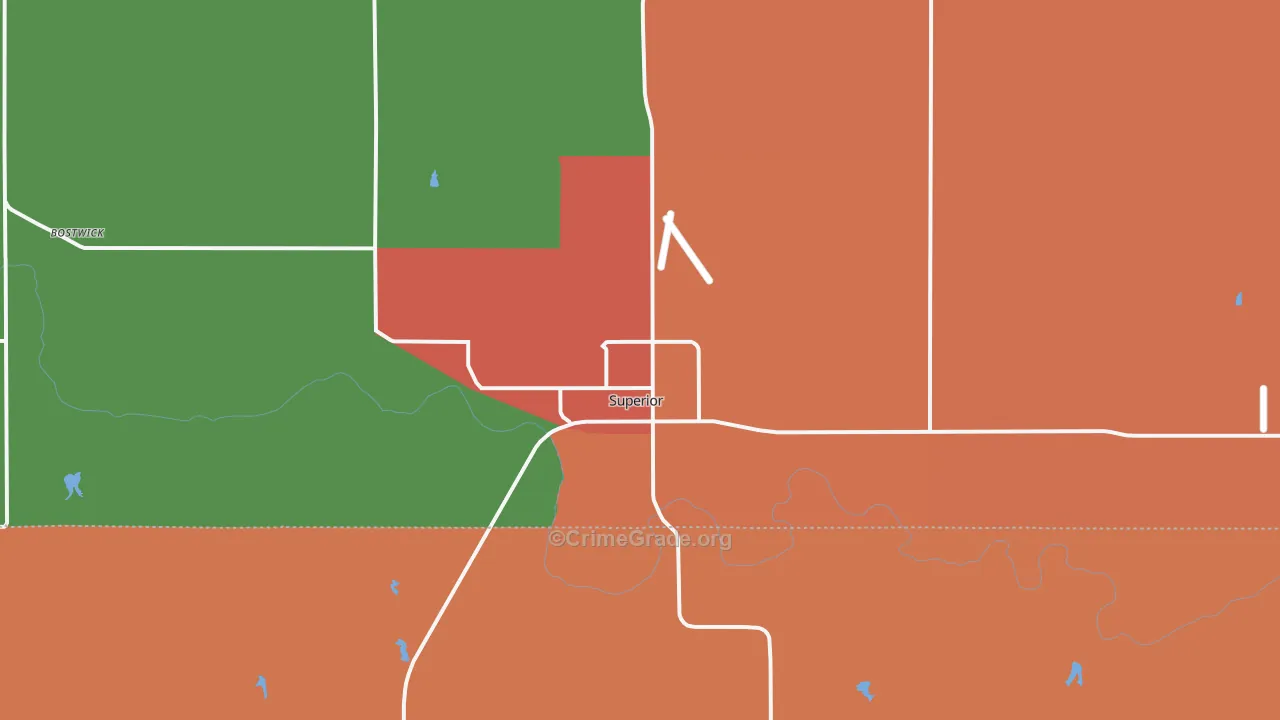 68978, NE Map of Theft Rates