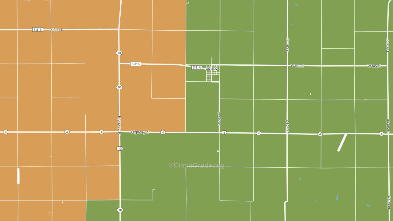 68981, NE Map of Theft Rates