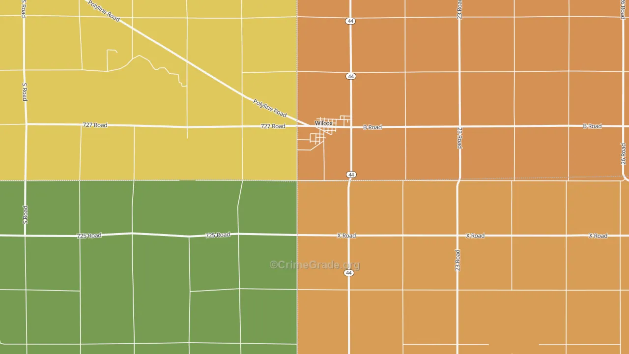 68982, NE Map of Theft Rates