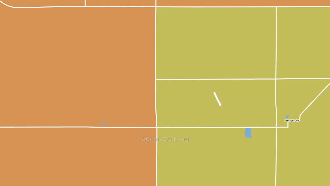 69023, NE Map of Theft Rates