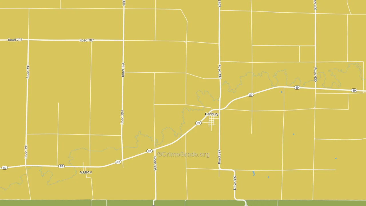 69026, NE Map of Theft Rates