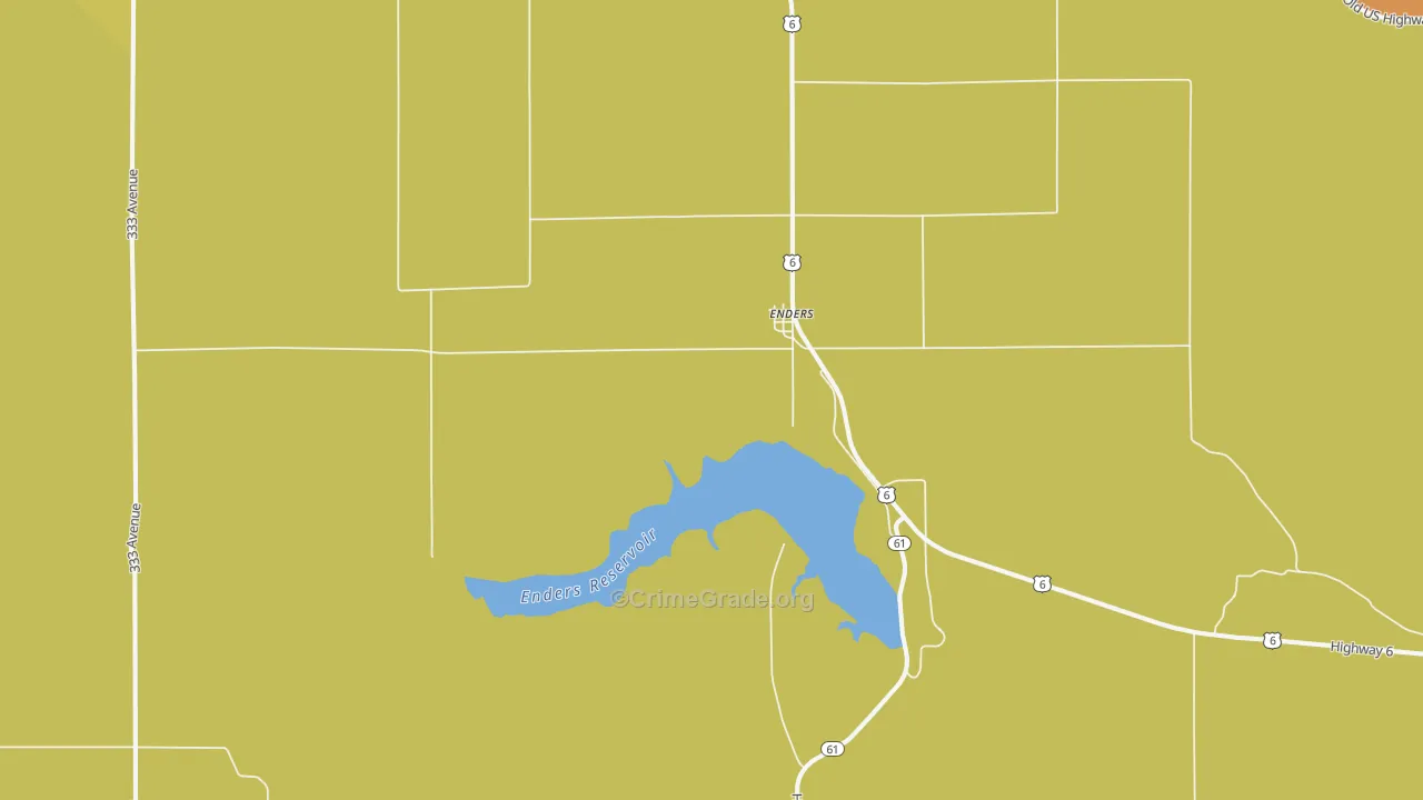 69027, NE Map of Theft Rates