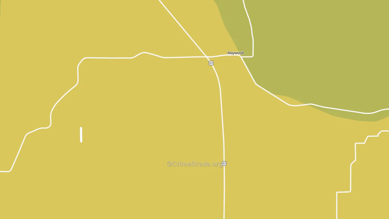 69038, NE Map of Theft Rates