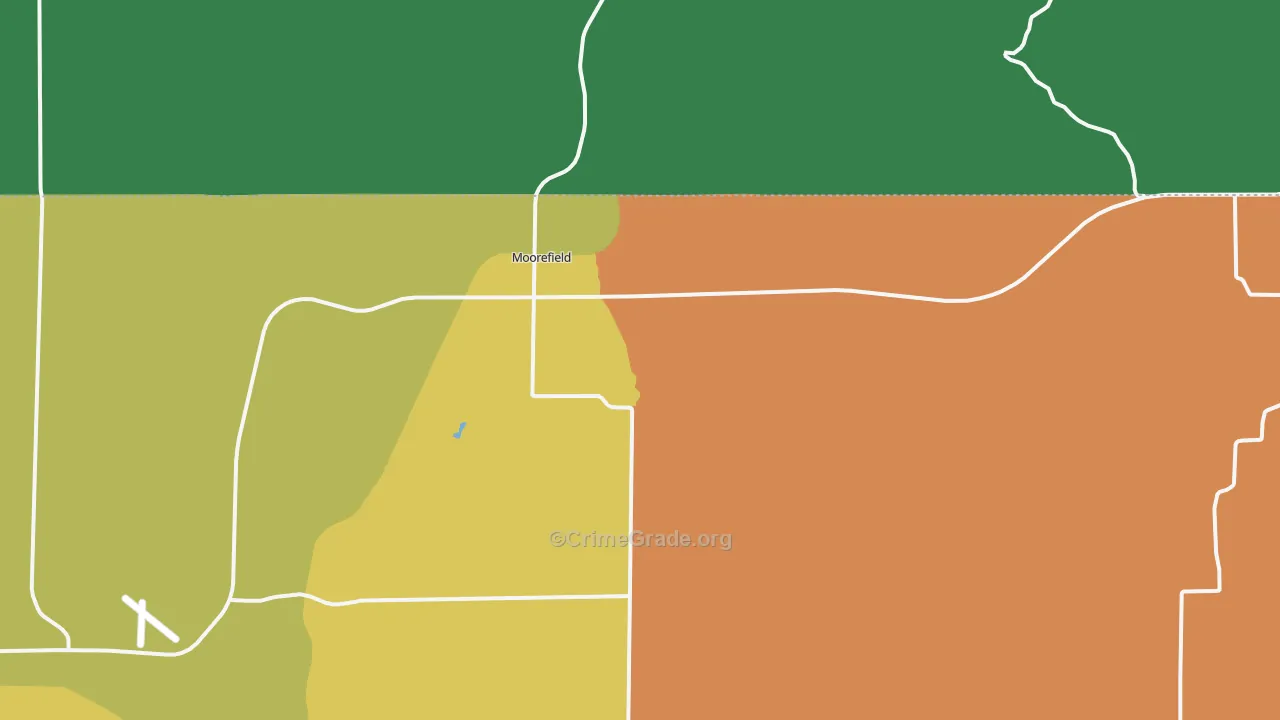 69039, NE Map of Theft Rates