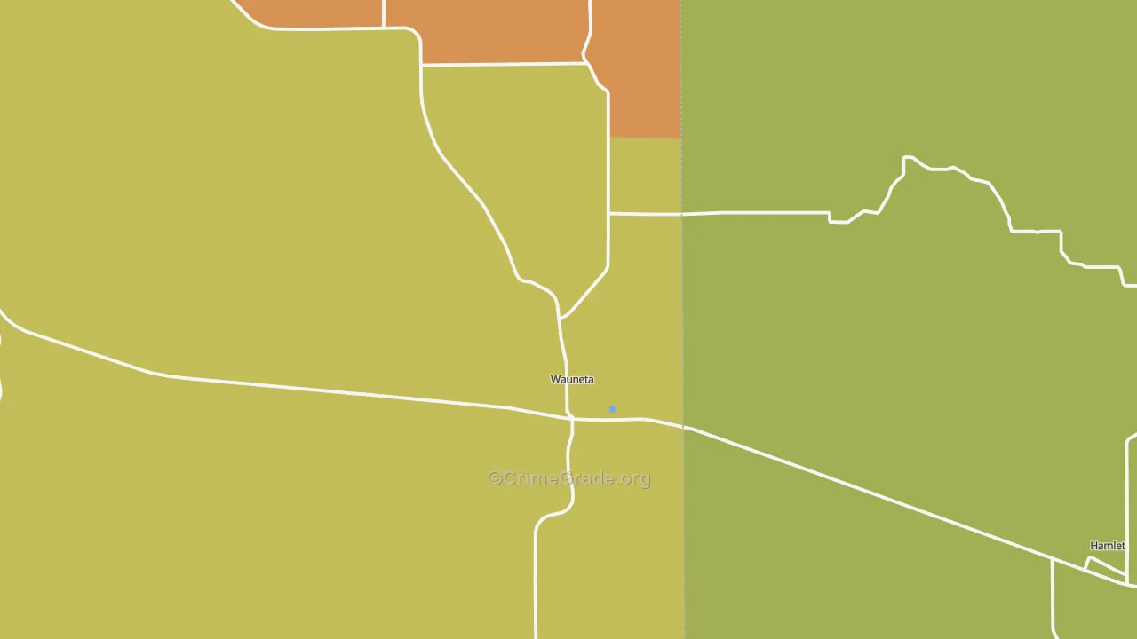69045, NE Map of Theft Rates