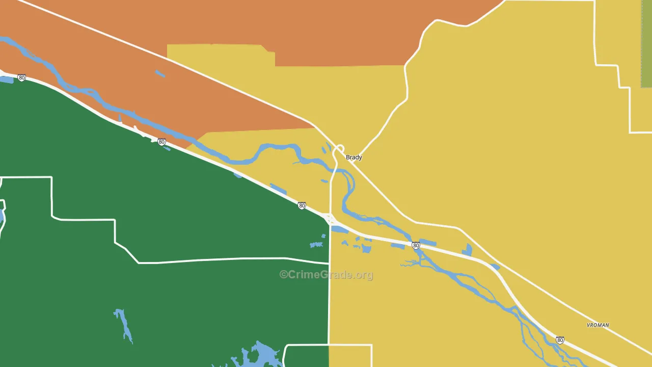 69123, NE Map of Theft Rates
