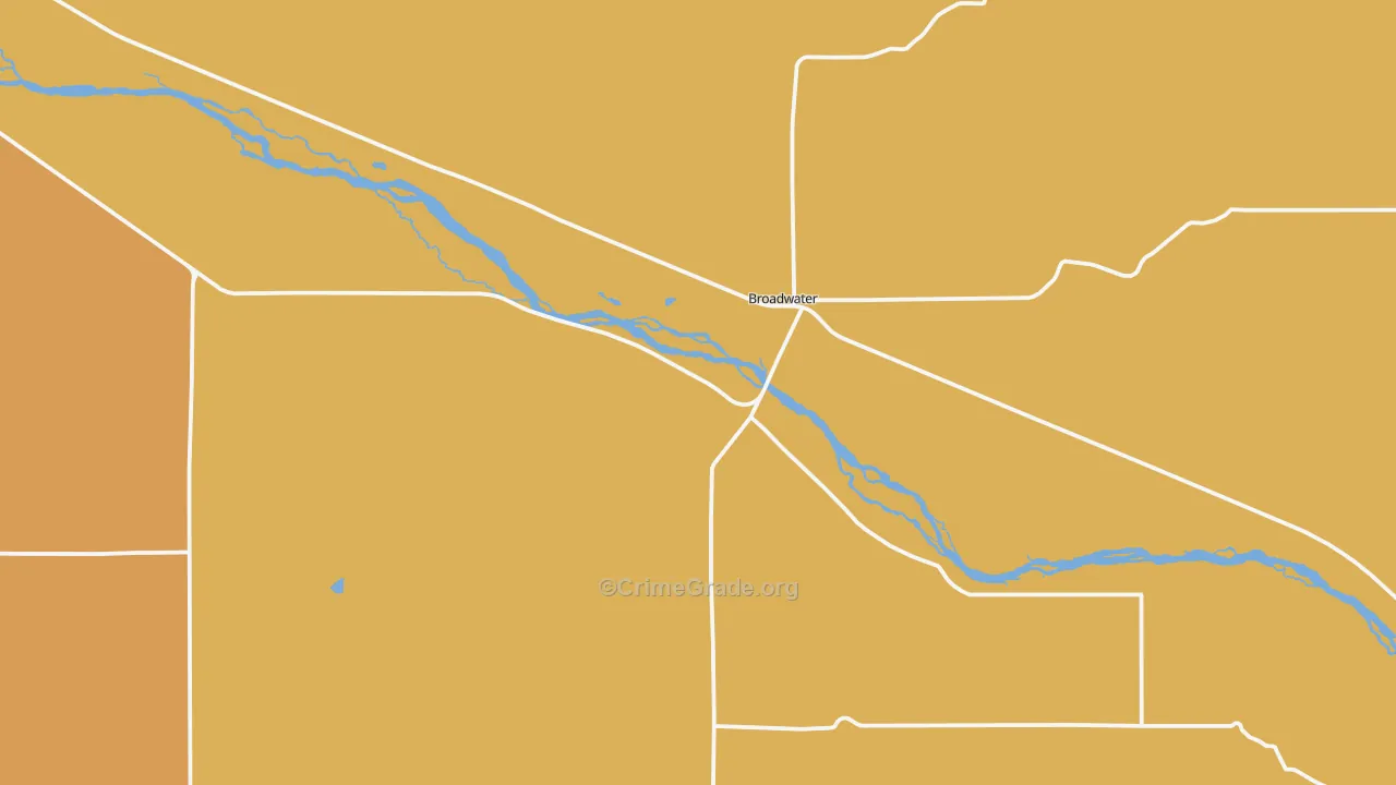 69125, NE Map of Theft Rates