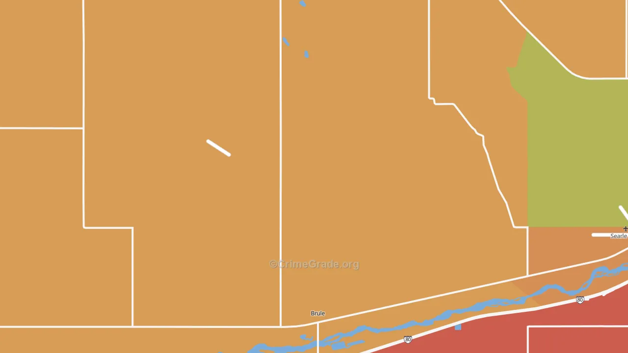 69127, NE Map of Theft Rates