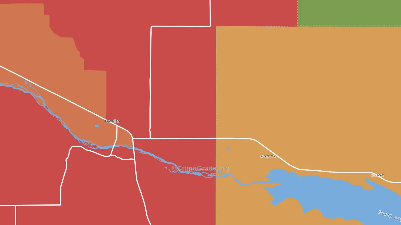 69147, NE Map of Theft Rates