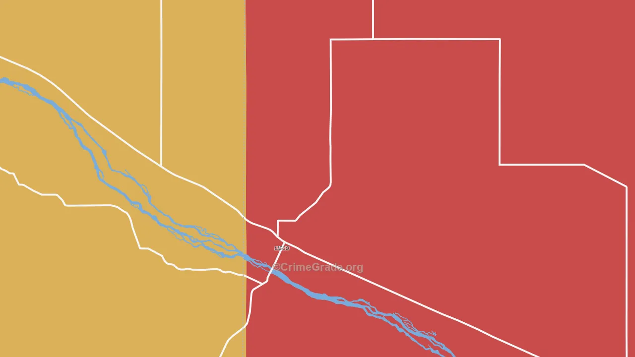 69148, NE Map of Theft Rates