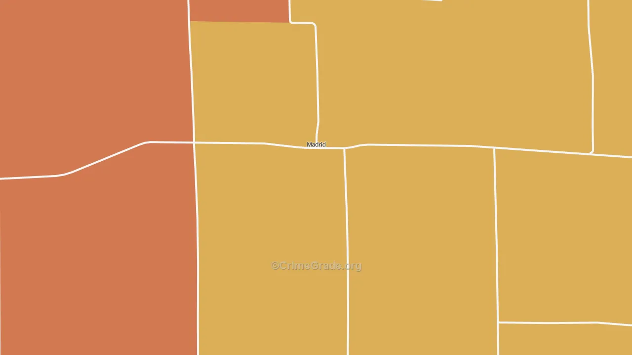 69150, NE Map of Theft Rates