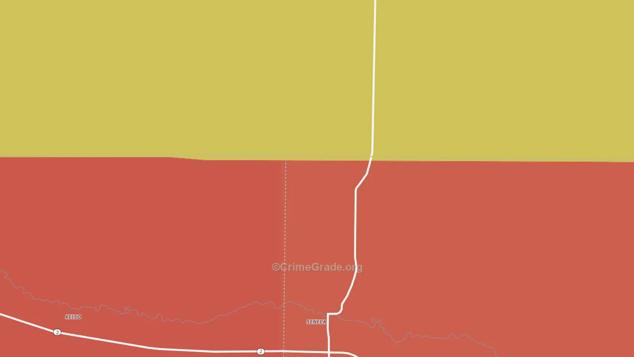69161, NE Map of Theft Rates