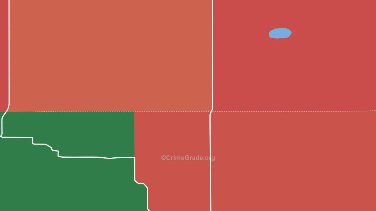 69212, NE Map of Theft Rates