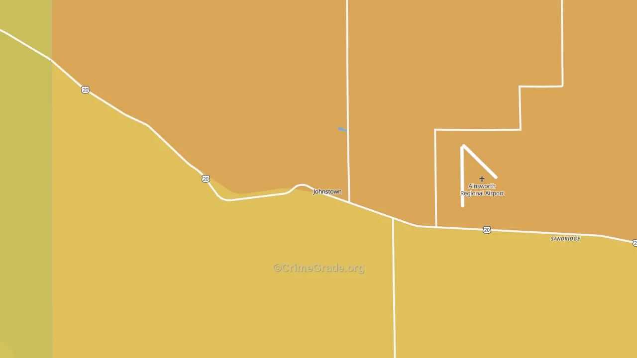 69214, NE Map of Theft Rates