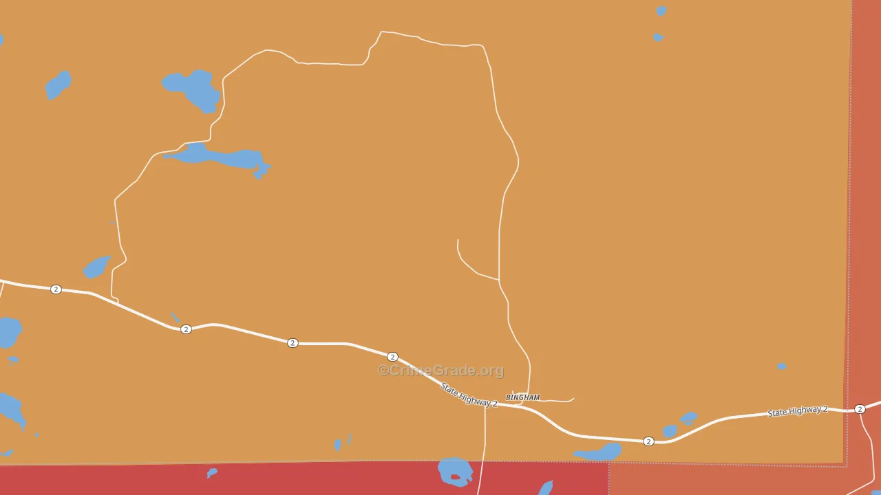 69335, NE Map of Theft Rates