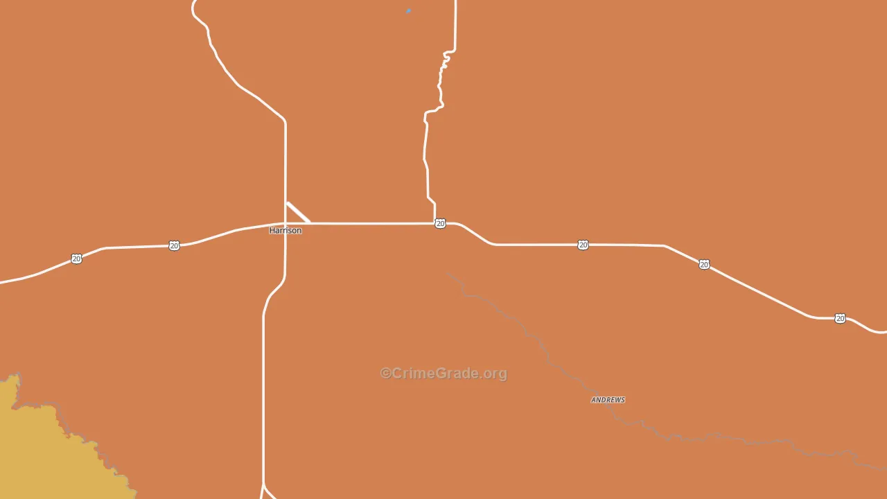 69346, NE Map of Theft Rates