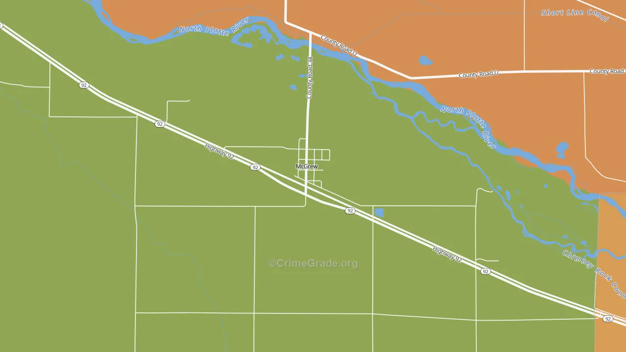 69353, NE Map of Theft Rates