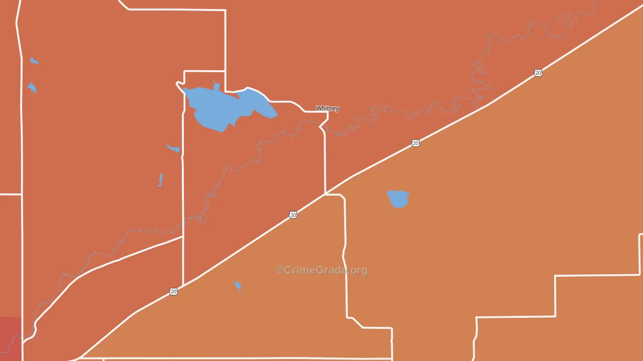 69367, NE Map of Theft Rates