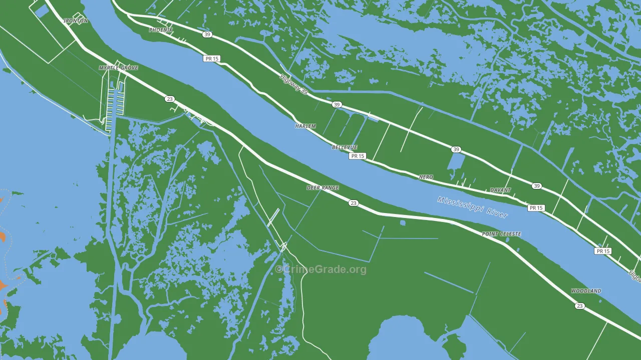 70046, LA Map of Theft Rates
