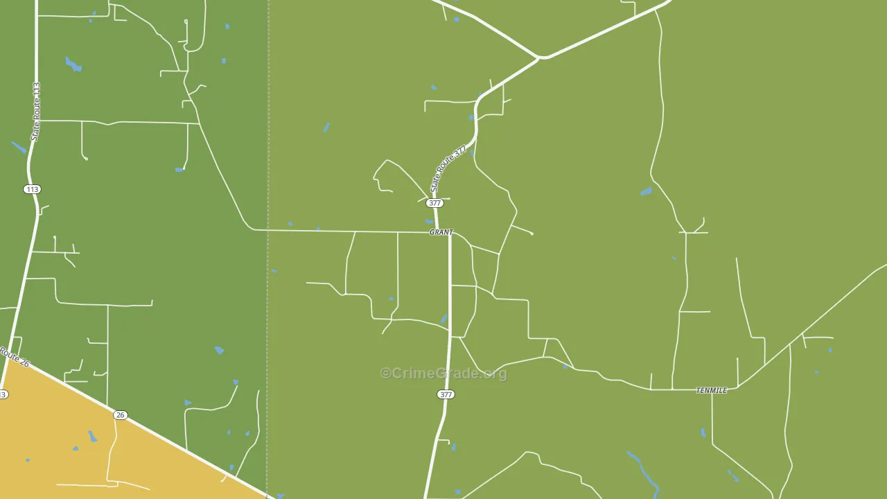 70644, LA Map of Theft Rates