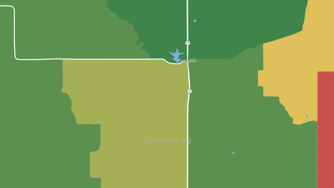 70652, LA Map of Theft Rates