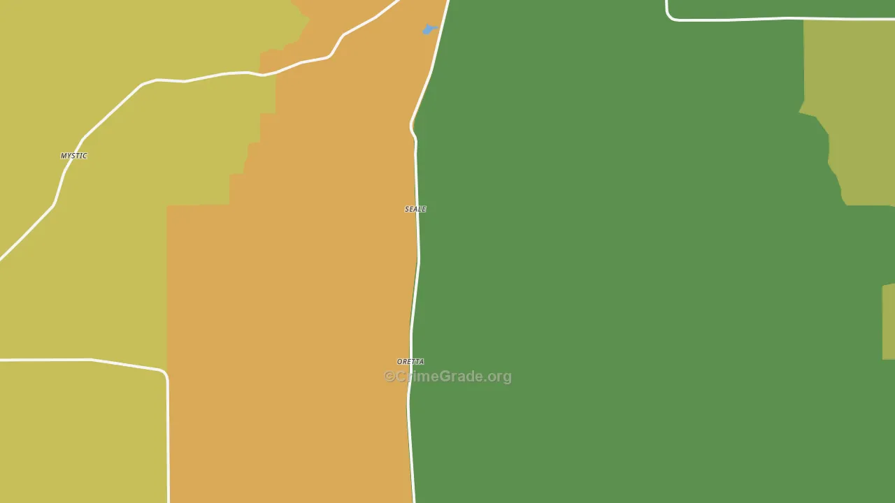 70660, LA Map of Theft Rates