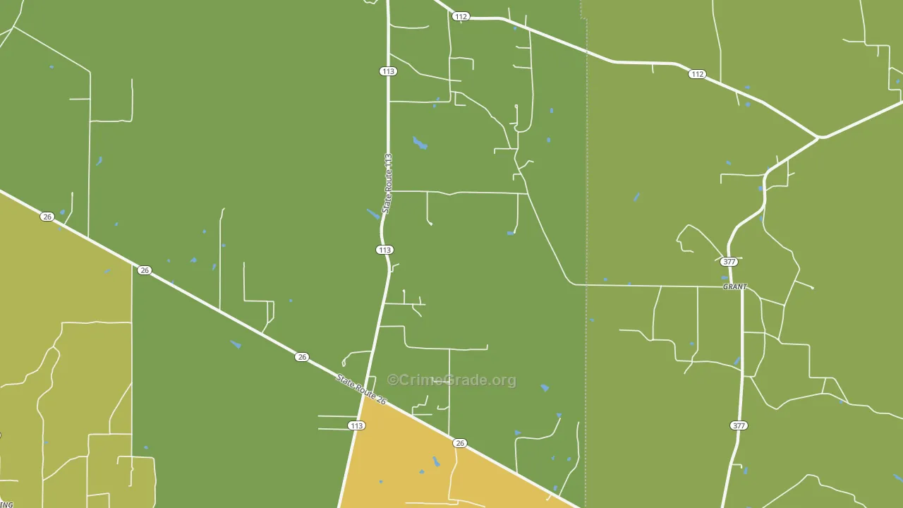 70662, LA Map of Theft Rates
