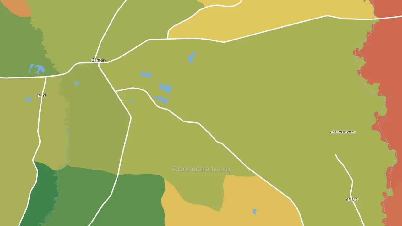 70722, LA Map of Theft Rates