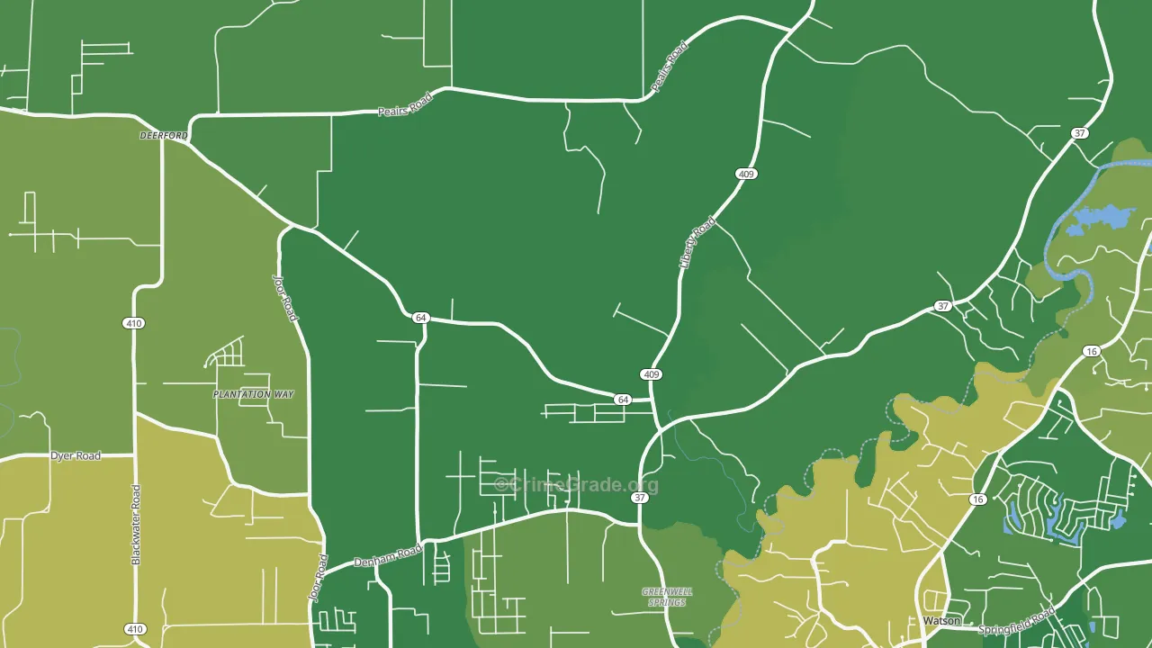 70770, LA Map of Theft Rates