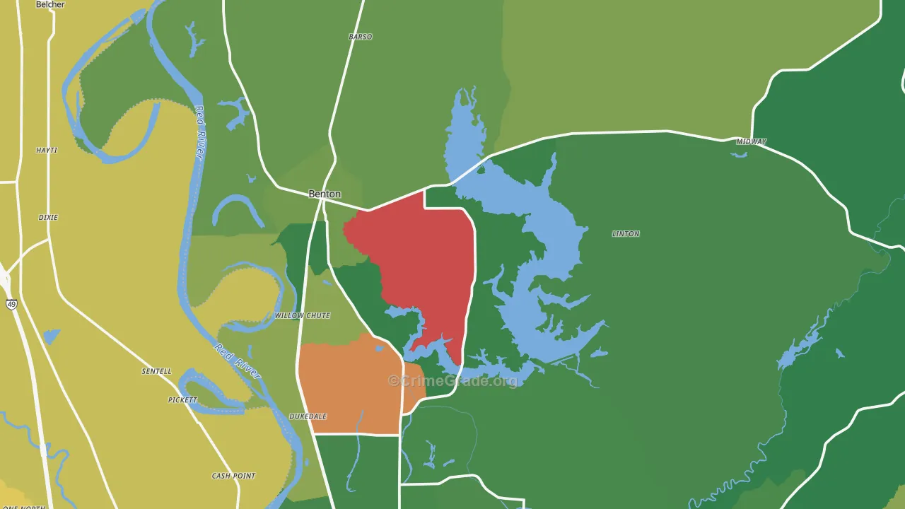 71006, LA Map of Theft Rates
