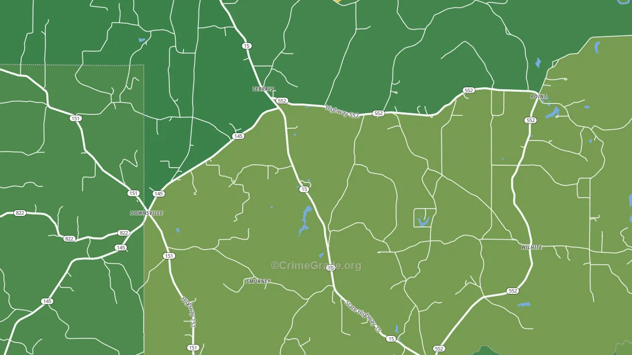 71234, LA Map of Theft Rates