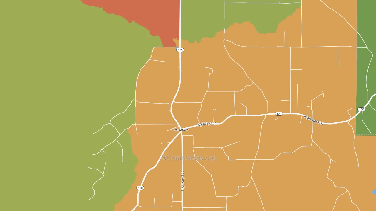 71406, LA Map of Theft Rates