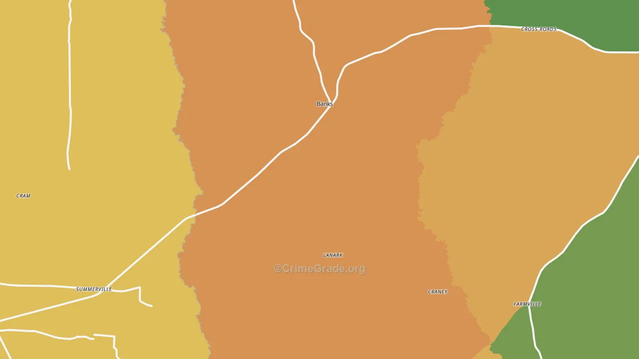 71631, AR Map of Theft Rates