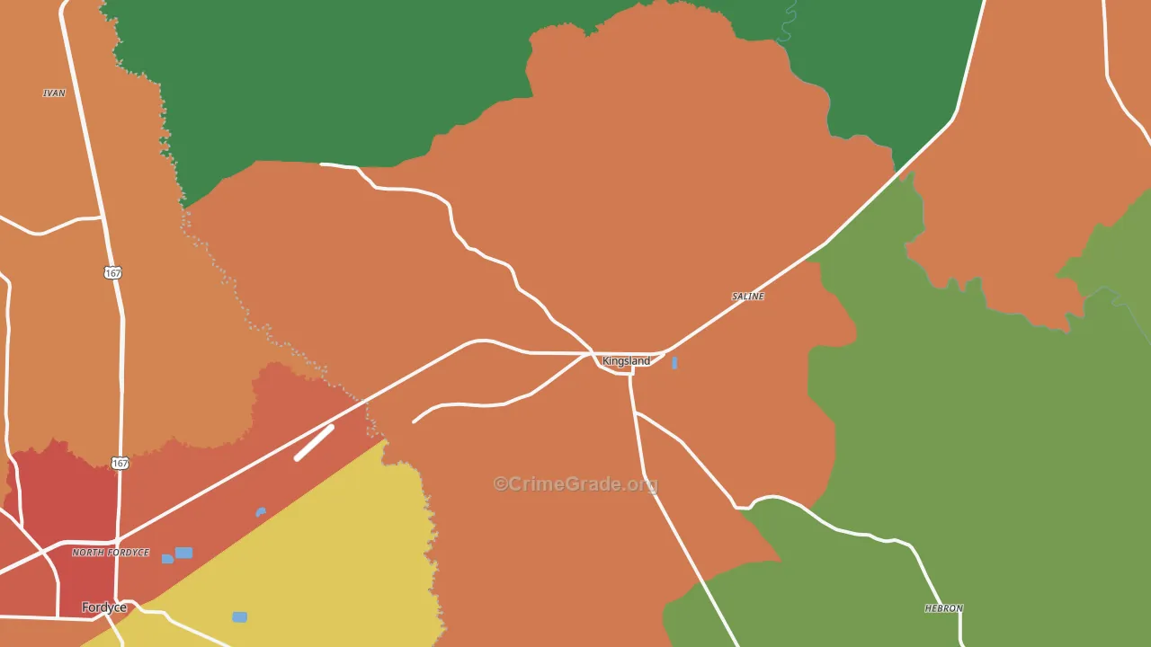 71652, AR Map of Theft Rates