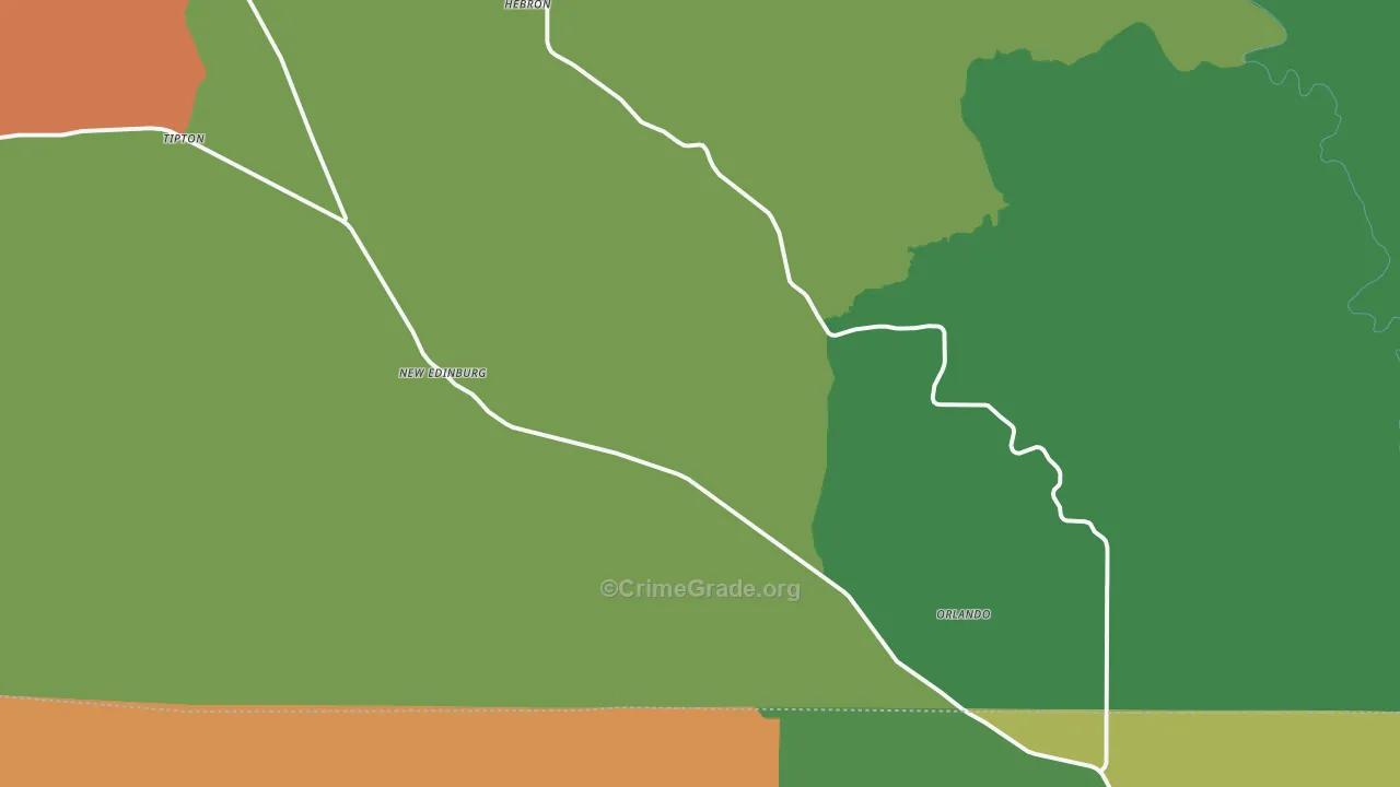 71660, AR Map of Theft Rates