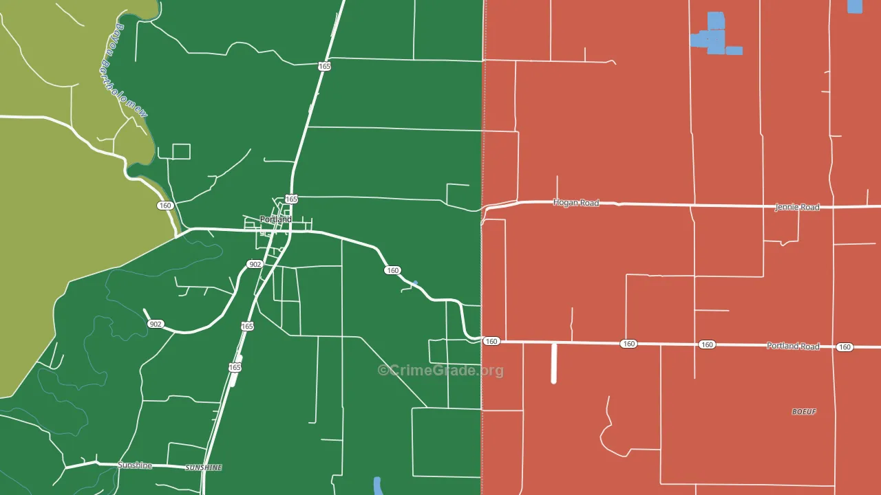 71663, AR Map of Theft Rates