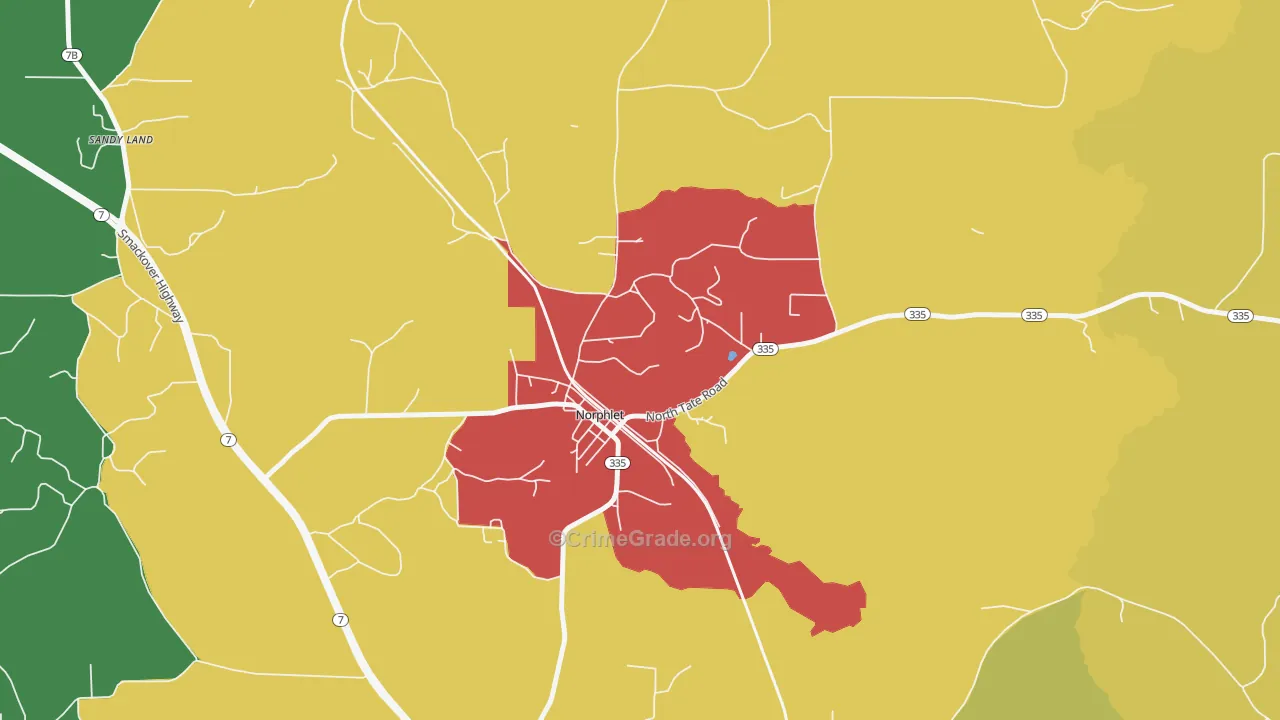 71759, AR Map of Theft Rates