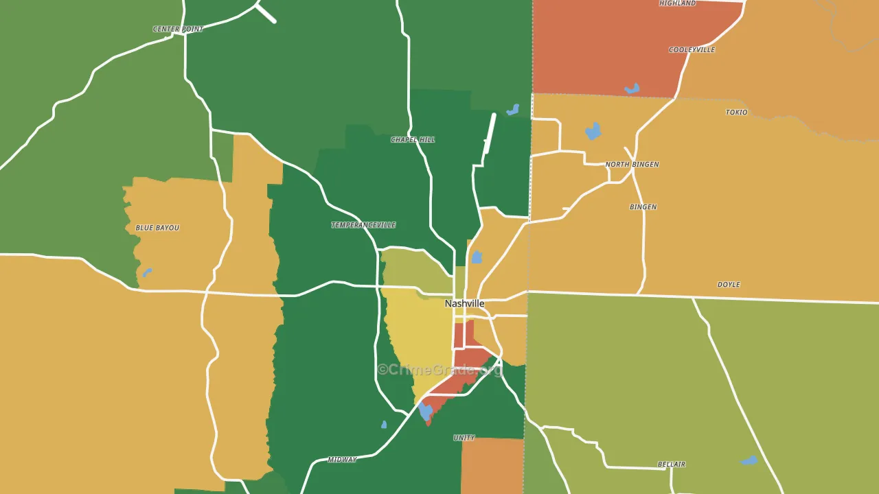71852, AR Map of Theft Rates