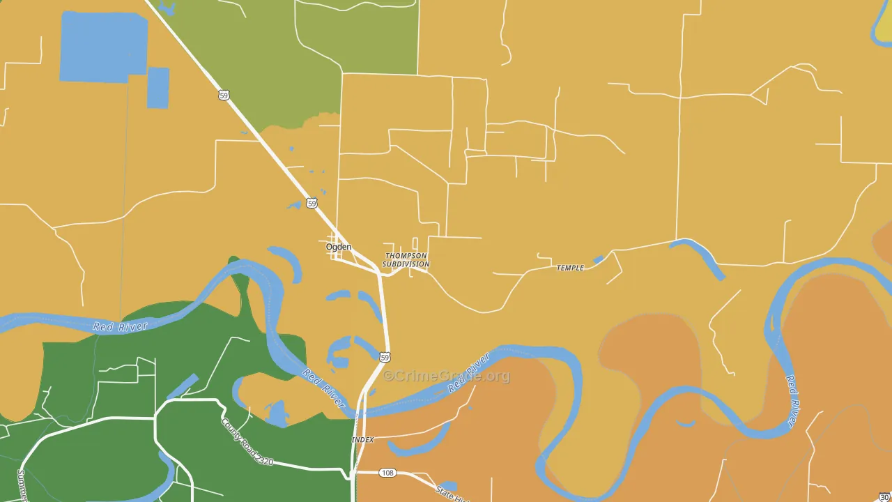 71853, AR Map of Theft Rates