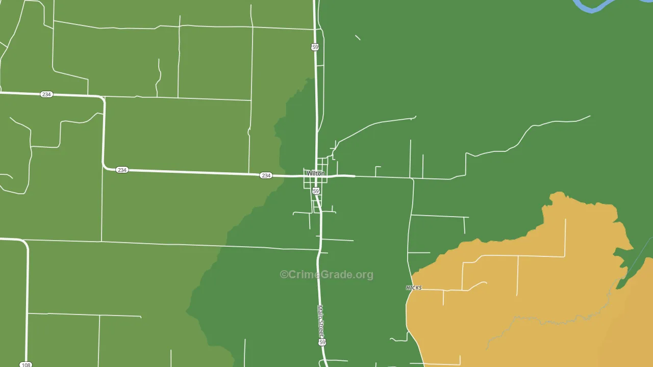 71865, AR Map of Theft Rates