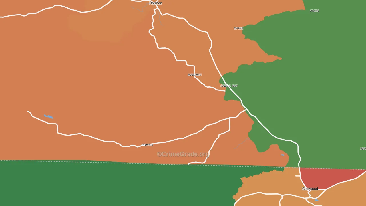 71935, AR Map of Theft Rates