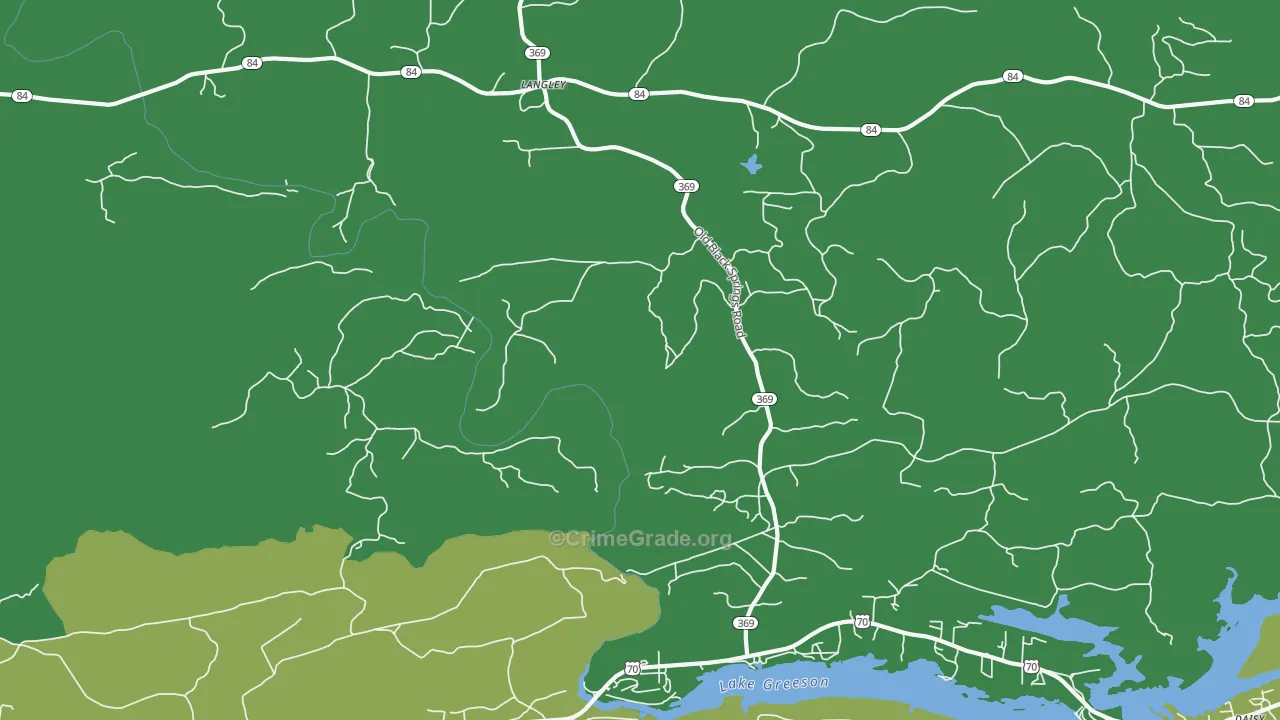 71952, AR Map of Theft Rates
